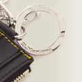 Dr Martens Cardholder Keyring Black Kiev Leather Bag Charm