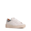 EOS Jolie Bone Beige Womens Leather Trainer With Zip