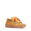 EOS Jovi Sunflower Yellow Leather Trainer Lace Up with Zip