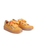 EOS Jovi Sunflower Yellow Leather Trainer Lace Up with Zip
