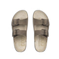 Ecco Mens Cozmo Casual Buckle Nutmeg Brown Leather Slide