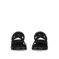 Ecco Womens Soft Sandal Cross Strap Black Adjustable