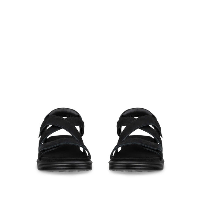 Ecco Womens Soft Sandal Cross Strap Black Adjustable