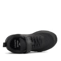The Harrison Nifty Black School Trainer is a kids' sports shoe with a breathable mesh upper, black laces, self-fastening strap, heel pull tab, and insole labeled Harrison—ideal for active days and school wear., 48569, 48570, 48571, 9361913034997, 48573, 9361913035031, 48575, 48576, 48577, 48578, 48579, 48569, 48570, 48571, 9361913034997, 48573, 9361913035031, 9361913035055, 9361913035079, 48577, 9361913035116, 48579