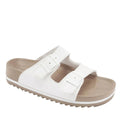 Holster Stride White Synthetic Women's Summer Slide Sandal