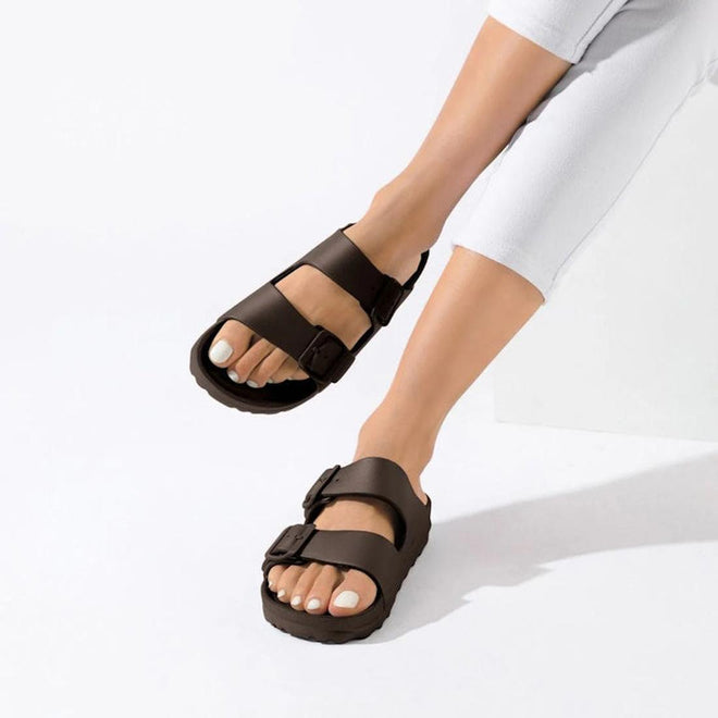 Holster Sundreamer Women's Slide Sandal Chocolate