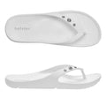 Holster Faraway Flip Flop Sandal White