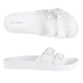Holster Sunseeker Slide Sandal White
