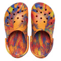 Crocs Kids Toddlers - Classic Clog K Marbled Orange Zing Multi
