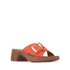 Los Cabos Alegro Tangerine Wedge Platform Sandal