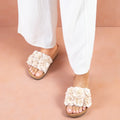 Los Cabos Corsage Natural Flower Women's Slides