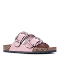 Los Cabos Jirona Pink  Women's Double Strap Slides