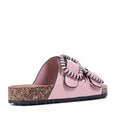 Los Cabos Jirona Pink  Women's Double Strap Slides