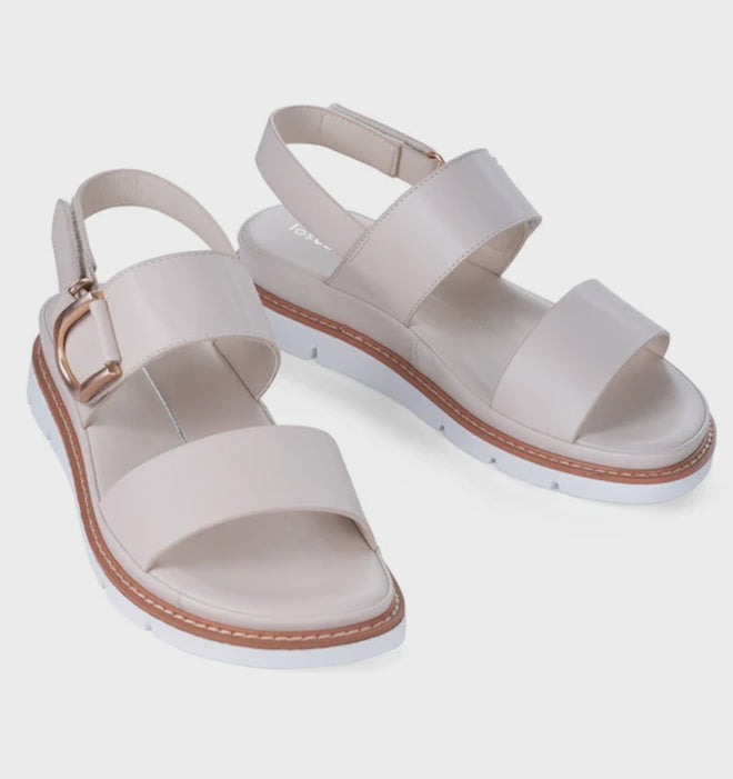 Los Cabos Sana Bone Sandal With Back Strap