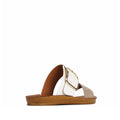 Los Cabos Doti Taupe White Light Flexible-Sandal CLEARANCE NOT RETURNABLE