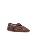Los Cabos Lot  Chocolate Mary Jane Shoes Micro-Fibre