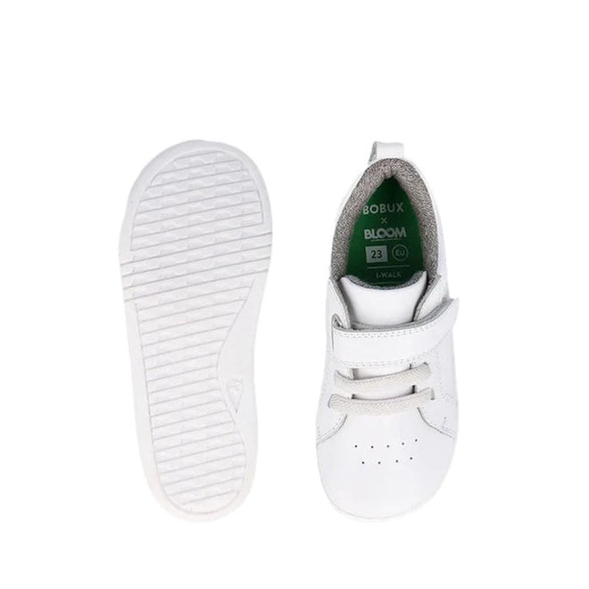 Bobux Kids IWalk IW Pace Optical White Sneaker