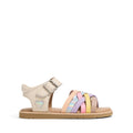 Pretty Brave Child Ariel Rainbow Leather Open Toe Sandal