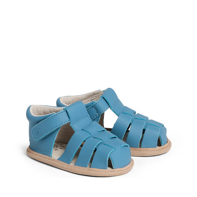 Pretty Brave Rio First Walker Sandal Playground Blue CLEARANCE NOT RETURNABLE