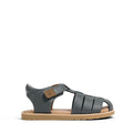 Pretty Brave Child Rocco Indigo Leather Closed Toe Sandal