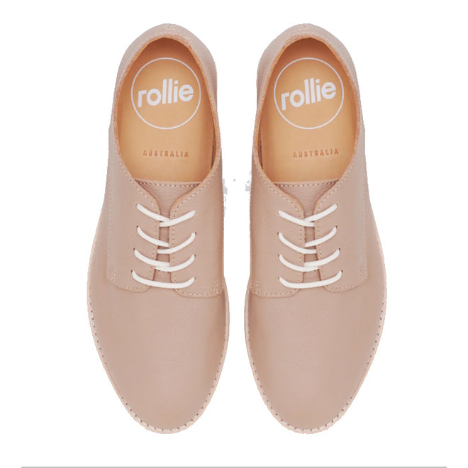 Rollie Womens Derby Super Soft Clay Leather Shoe