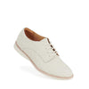 Rollie Womens Derby Bone Peacock Leather Shoe
