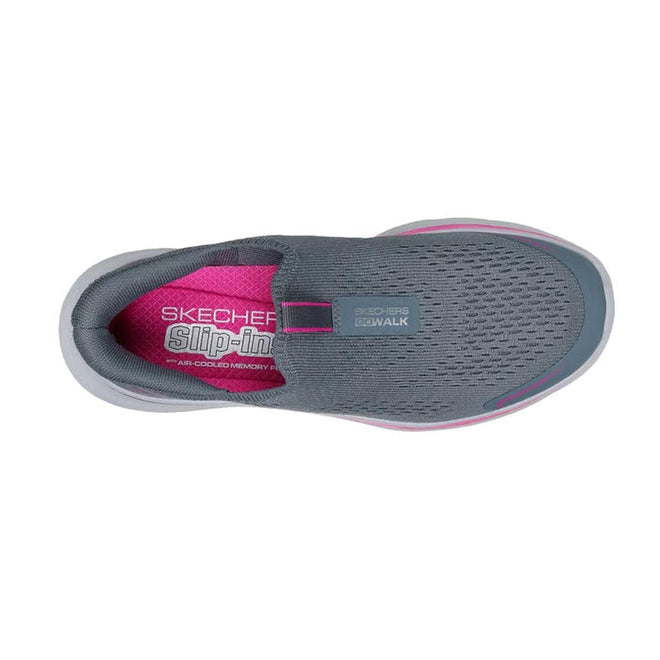 Top down view of skechers Go walk 7 Safari Slip In casual walking shoe.,
197976885516,
197976885523,
197976885547,
197976885530,
197976885554,
197976885578,, 44963, 44964, 197976885516, 197976885523, 197976885547, 197976885530, 197976885554, 44970, 197976885578, 44972