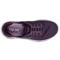 top down view of skechers slip in Valencia walking casual shoe in Plume.,
197976498105,
197976498129,
197976498143,