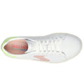 Skechers Eden LX Top Grade White  Lime Multi Womens Trainer