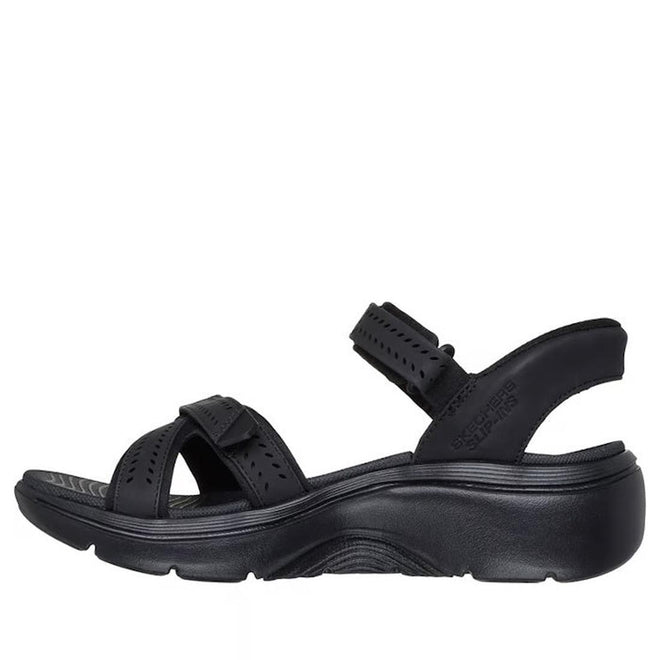 Skechers Womens Go Walk Arch Fit 2.0 SLIP IN Candace Black Sandal