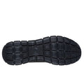 Skechers Mens Track Broader Lace Up Trainer Black