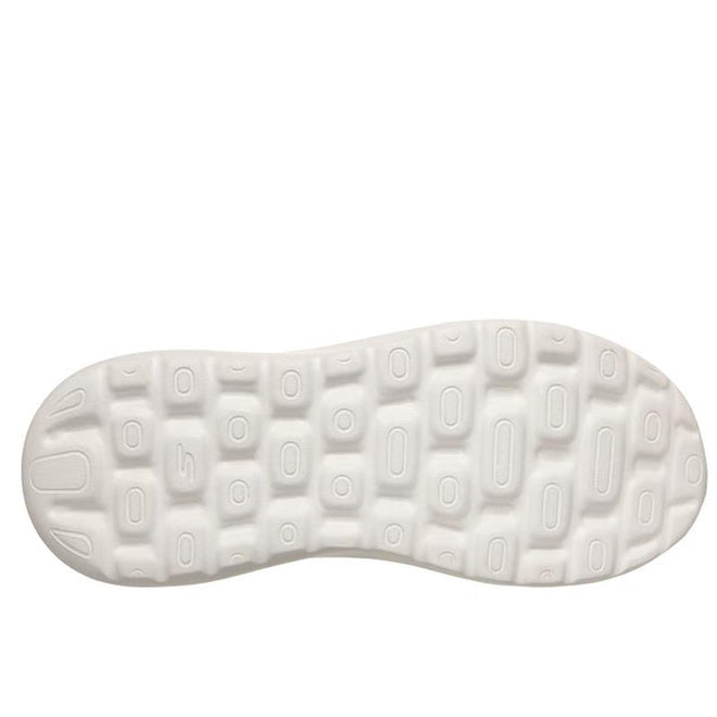 The Skechers Mens Slip In Go Walk Arch Fit Lace Up N-Joy Lenny Black White shoe features a white sole and Air Cooled Memory Foam for enhanced comfort., 198739977240, 198739977264, 198739977288, 198739977301, 198739977325, 198739977349