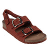 Skechers Womens Arch Fit Granola Special Summer Cinnamon Rust Sandal