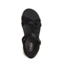 Skechers Womens Slip Ins Sandals Go Walk Flex Sssophia Black