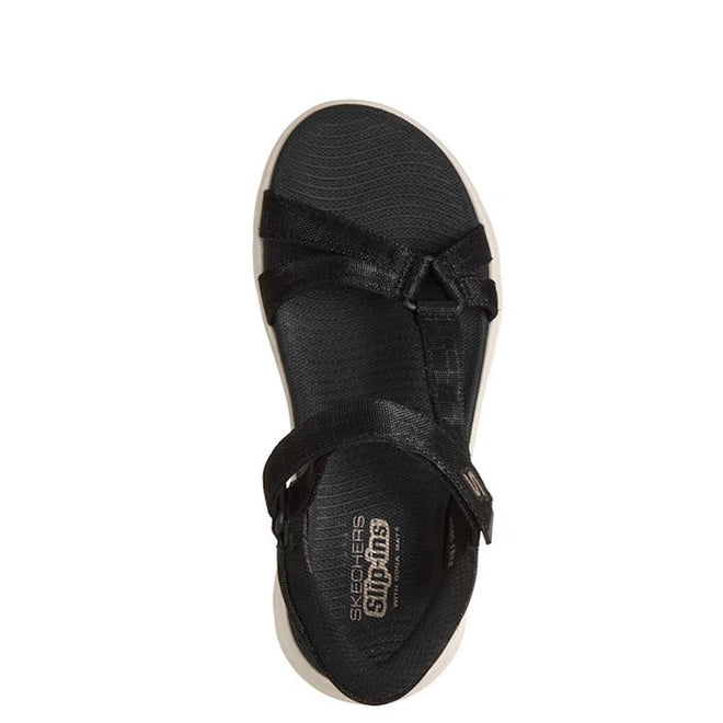 Skechers Womens Slip Ins Sandals Go Walk Flex Sssophia Black