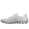 The Skechers Womens Slip In Glide Step Amore Lavender WIDE WIDTH Trainer features a mesh upper with ventilation holes, a thick cushioned segmented sole, and Air-Cooled Memory Foam for comfort., 50625, 198739310955, 198739310979, 198739310993, 50629, 50630