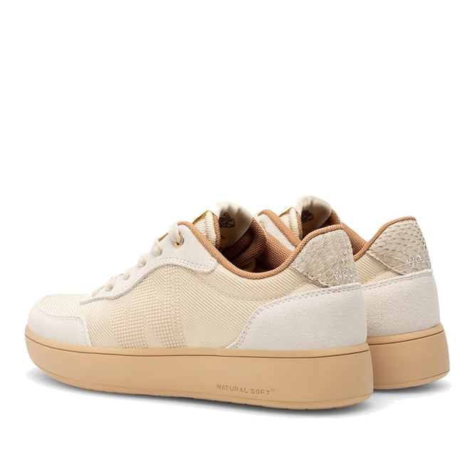 Woden Line Sneak Ivory Lace Up Sneaker
