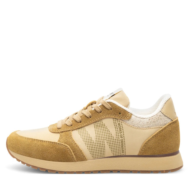 Woden Ronja Khaki Multi Womens Lace Up Sneaker