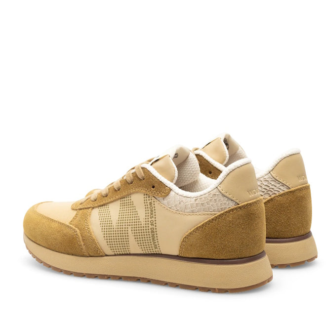 Woden Ronja Khaki Multi Womens Lace Up Sneaker