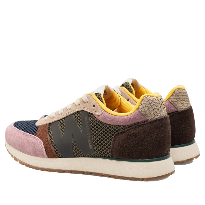 Woden Ronja Icon Dark Algae Multi Lace Up Sneaker