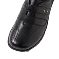Ziera Sonnye XW Women's Casual Sneaker Velcro Black Leather