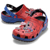 Crocs Adults Spider-Man Web Classic Clog Red