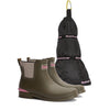 Barbour Abbeyfield Packable Ankle Wellingtons Olive