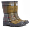 Barbour Banbury Tartan Mid Calf Wellys Womens Rainboot