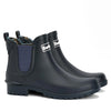 Barbour Wilton Navy Chelsea Wellingtons Womens Rainboot