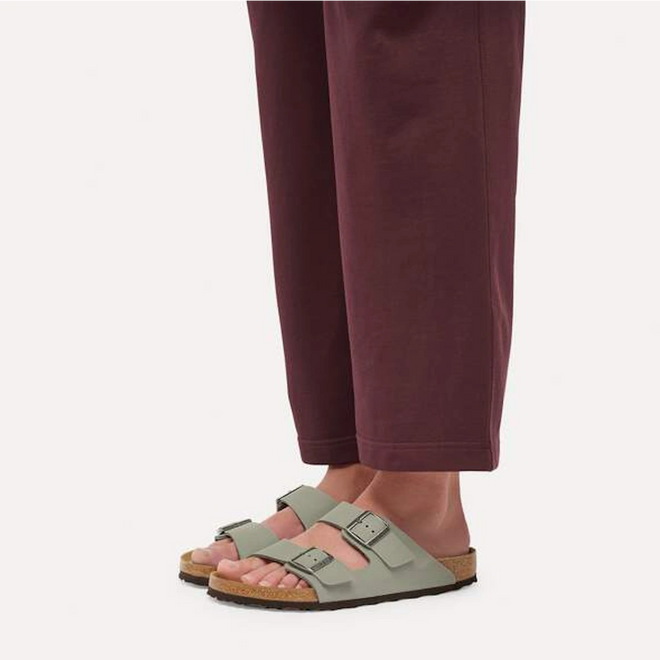 BIRKENSTOCK Arizona Birko Flor Pure Sage Regular Width 2 Strap Sandal