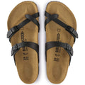 Pair of tan Birkenstock sandals top down showing the suede footbed insole & thin straps over the top of the foot on a white background.,
4040714632162,
4040714632179,
4040714632186,
4040714632193,
4040714632209,
4040714632216,
4040714632223,
4040714632155,