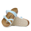 Birkenstock Mayari Birko Flor Birkibuc Finished Sky Blue Regular Width