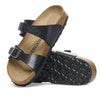 Birkenstock Sydney Metallic Graceful Licorice Regular CLEARANCE