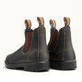 Blundstone 500 Stout  Brown Chelsea Boot Slip On Mens Womens